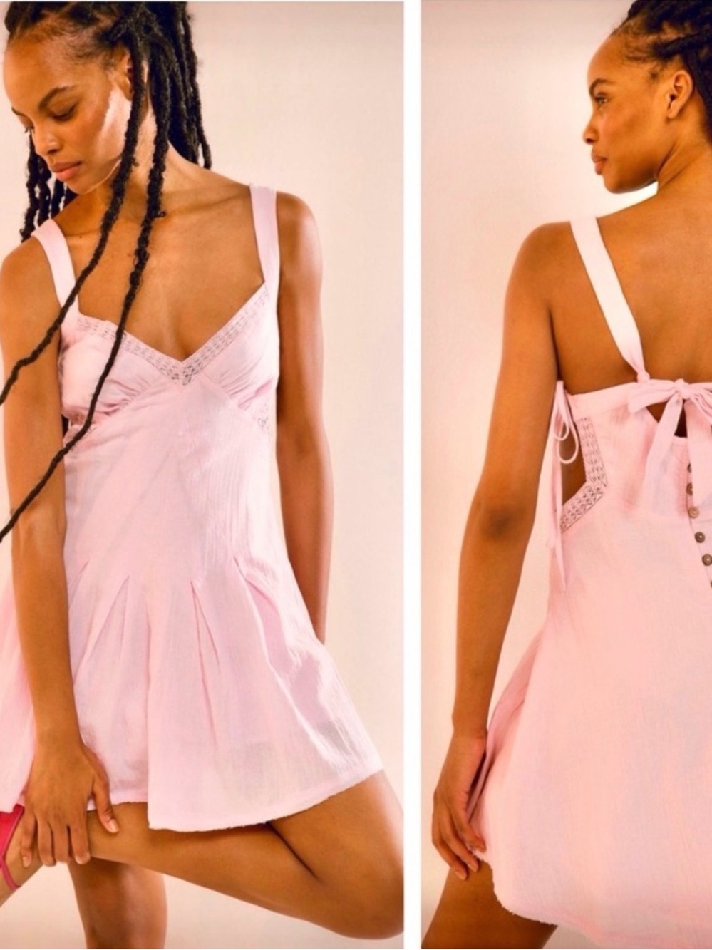 Free People Vivi Mini Dress Size XL